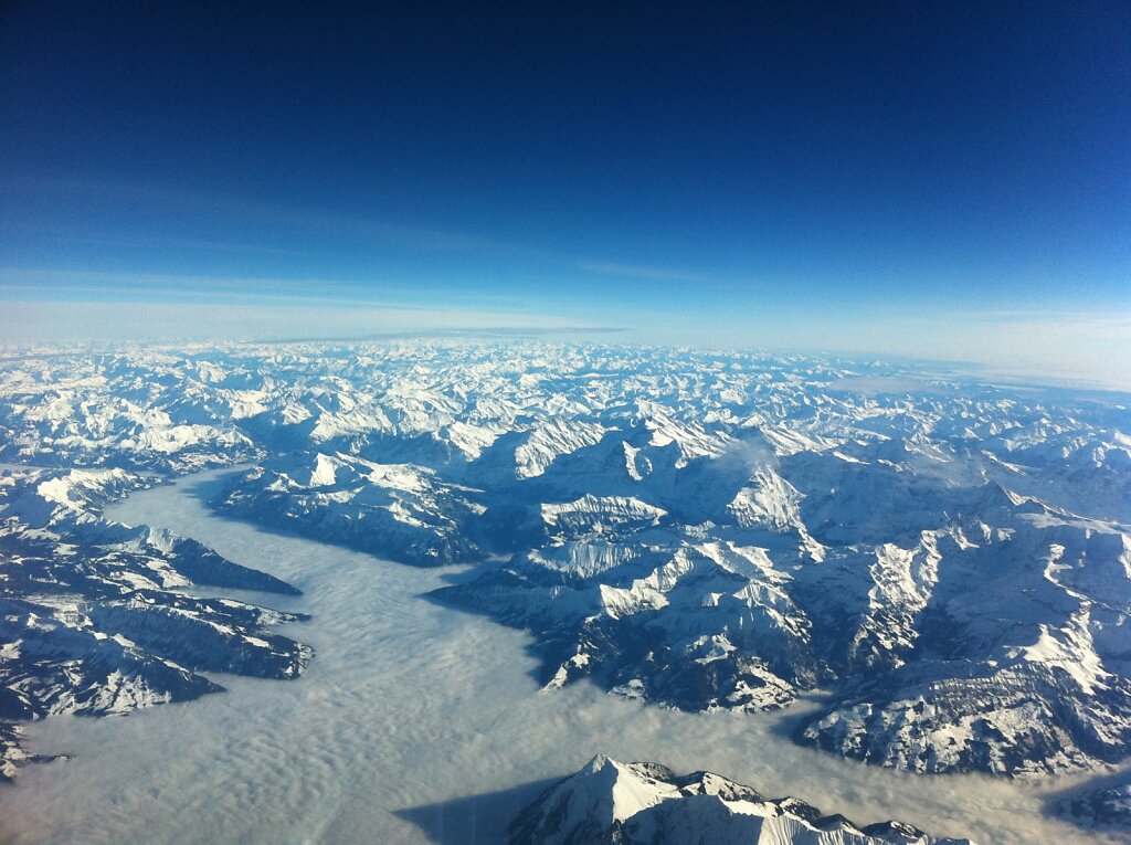 30.12.2010 Bilbao - München | Alpen 1