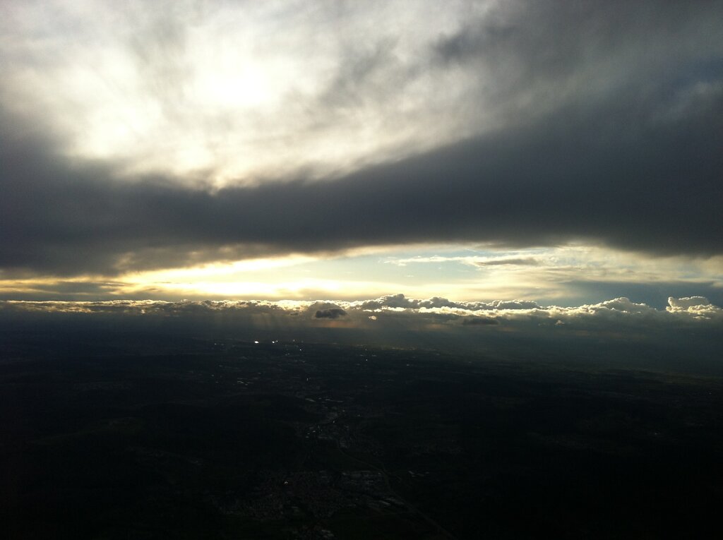 12.04.2013 Frankfurt - Stuttgart | Sunset