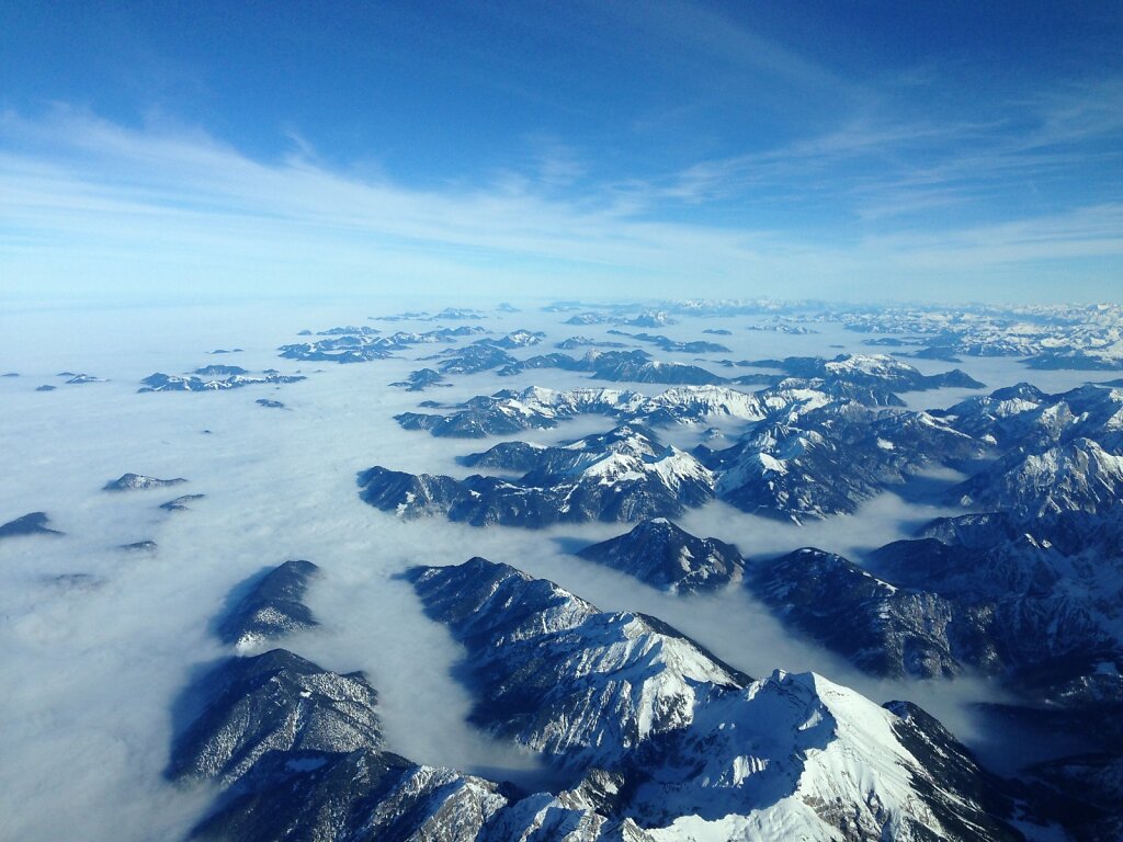 16.11.2013 Bologna - München | Alpen