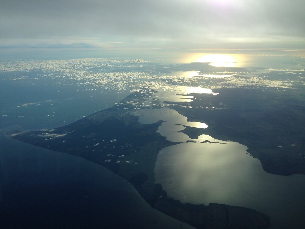 27.08.2014 München - Kopenhagen | Sonnenaufgang über der Ostsee 1