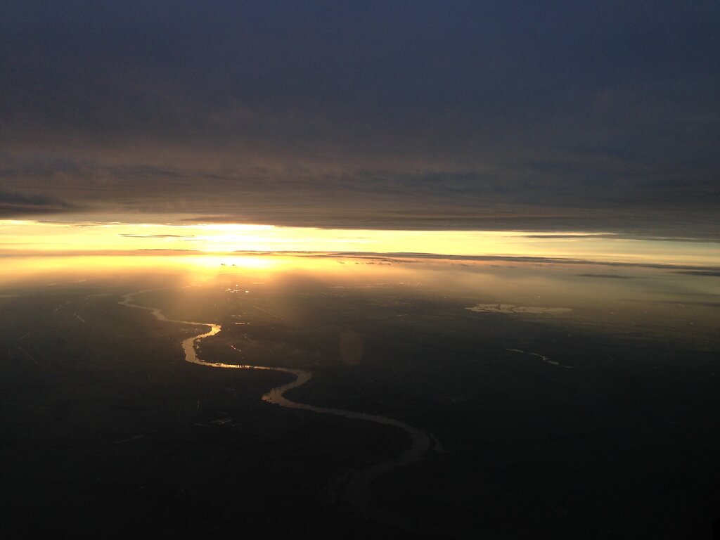 25.09.2014 München - Rotterdam | Anflug auf Rotterdam