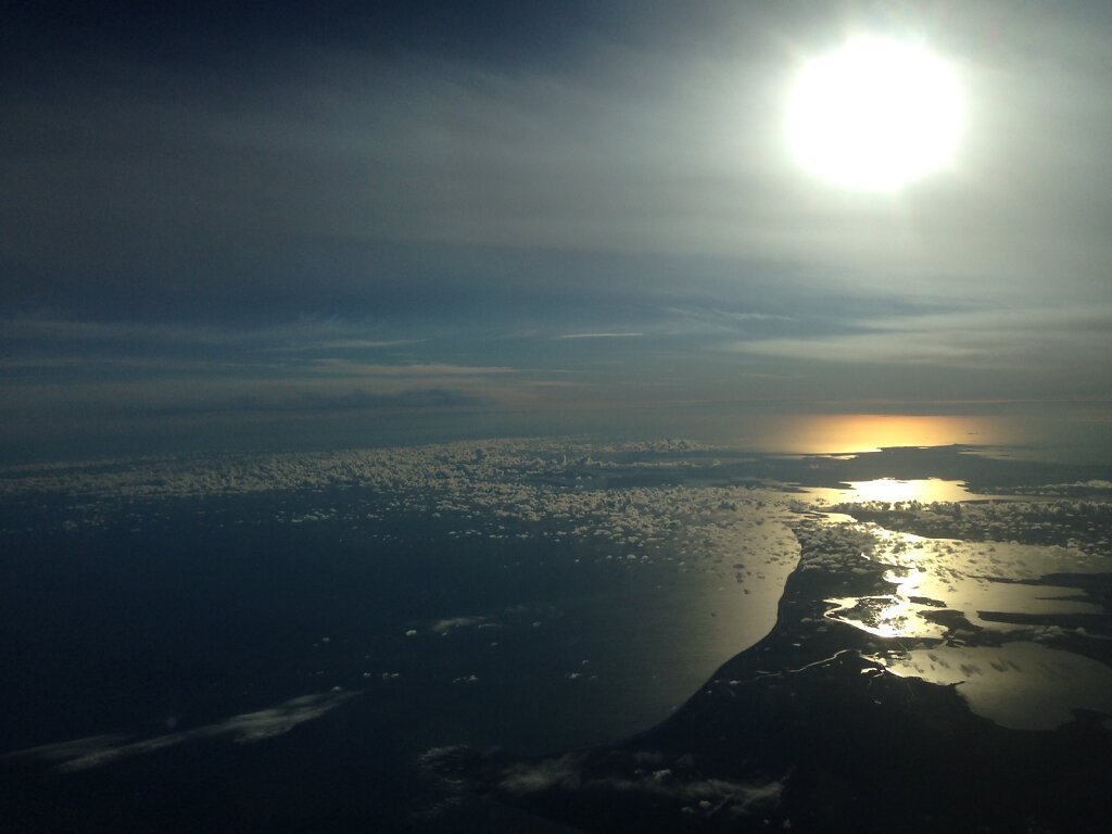 27.08.2014 München - Kopenhagen | Sonnenaufgang über der Ostsee 2