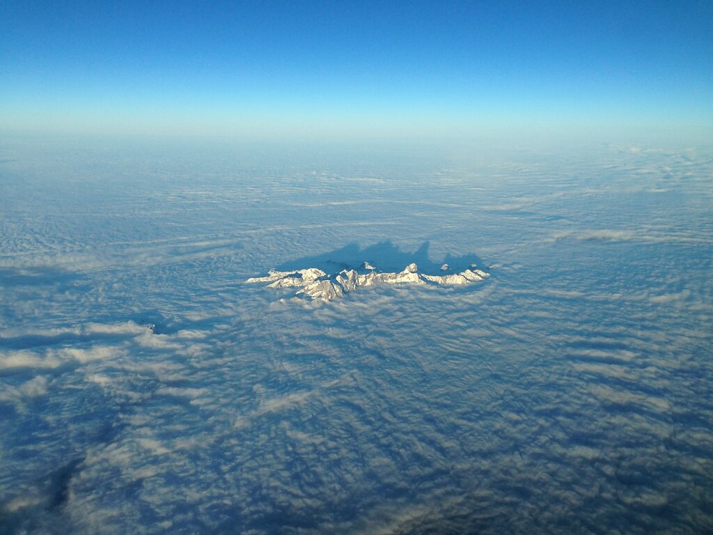 24.10.2014 Split - München | Bergspitzen