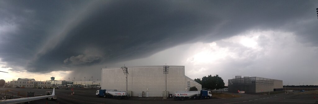 24.08.2015 München | Gewitter über München 1