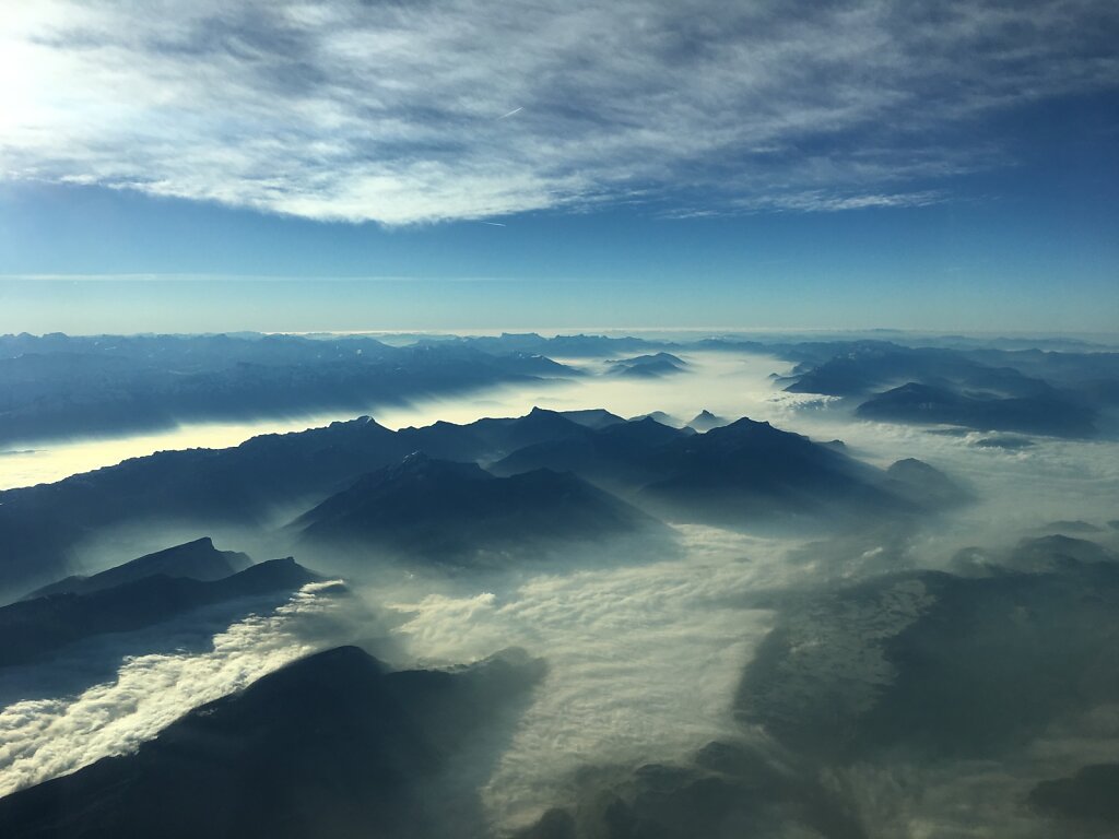 03.12.2016 Lyon - München | Nebel in den Tälern