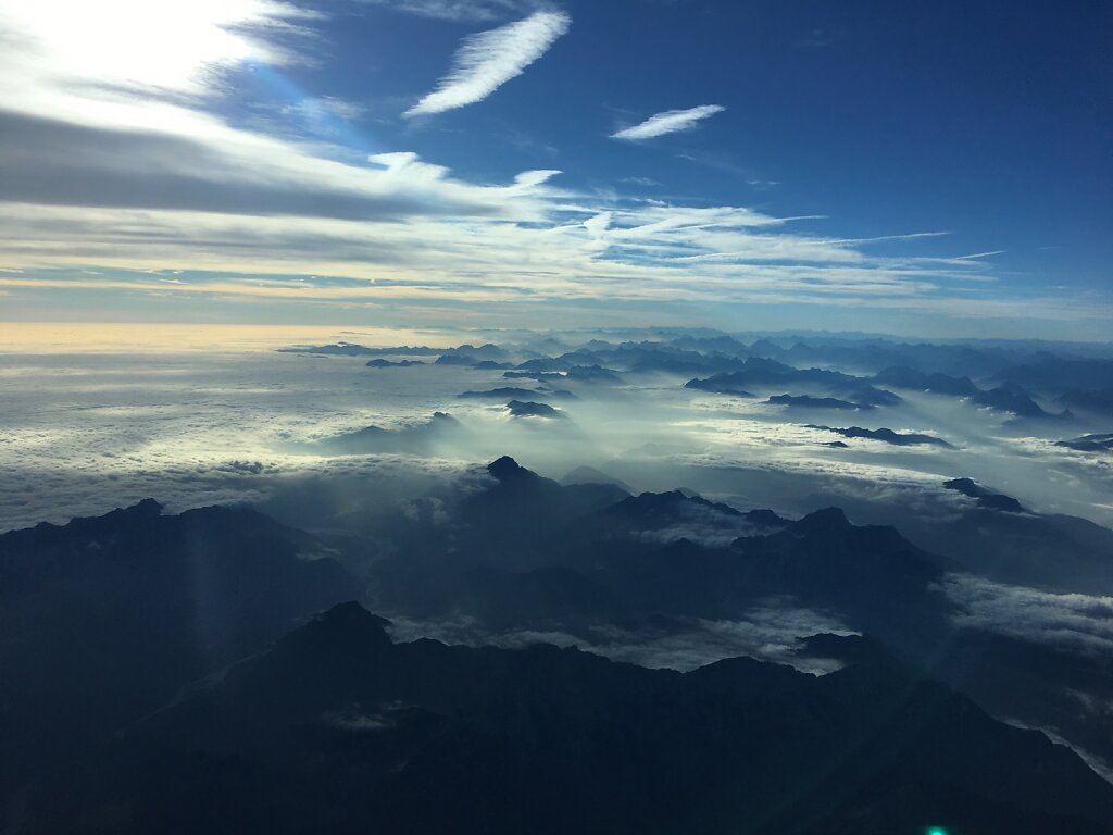 25.10.2018 München - Triest | Wolkenmeer