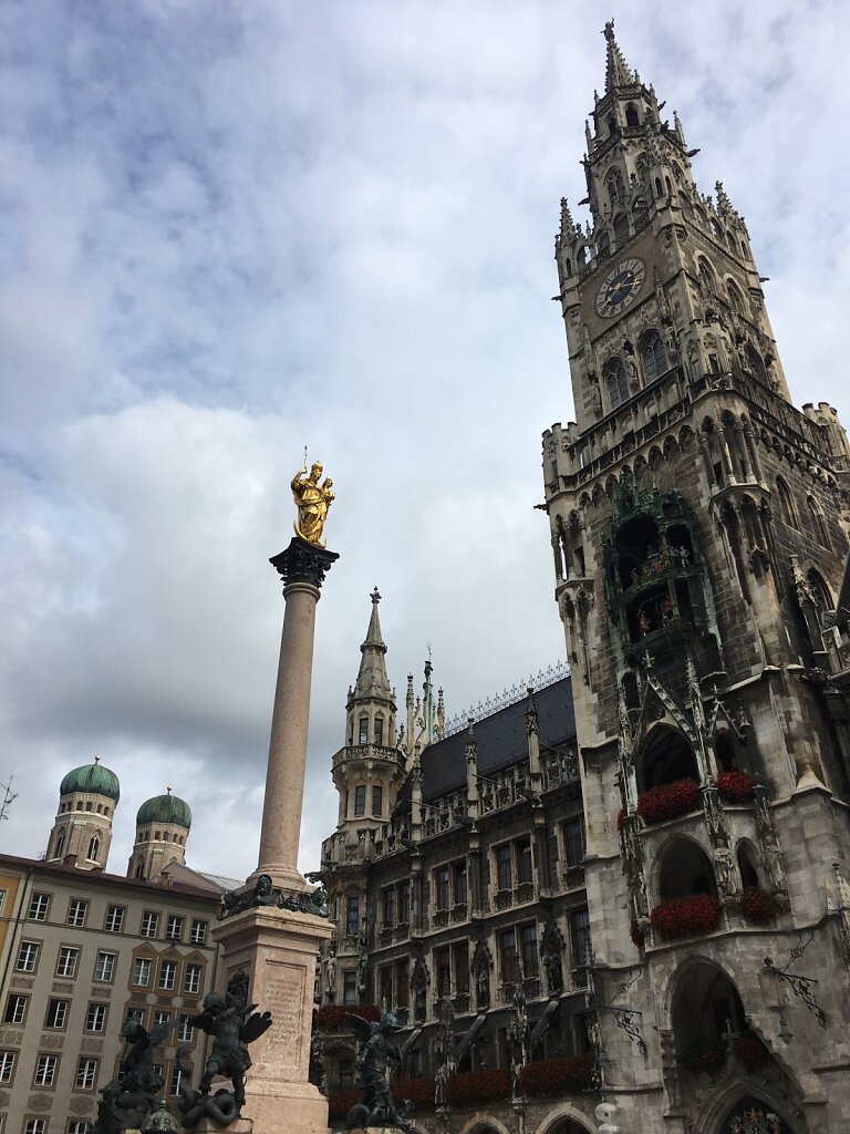 21.08.2017 Marienplatz München