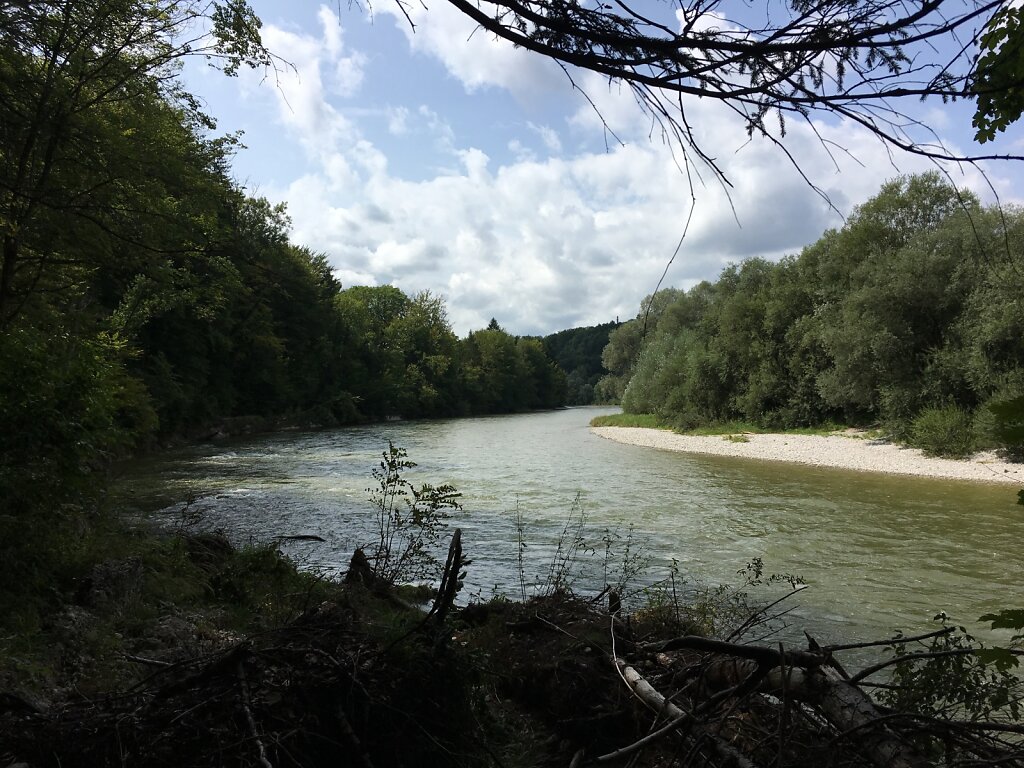 21.08.2017 Die Isar