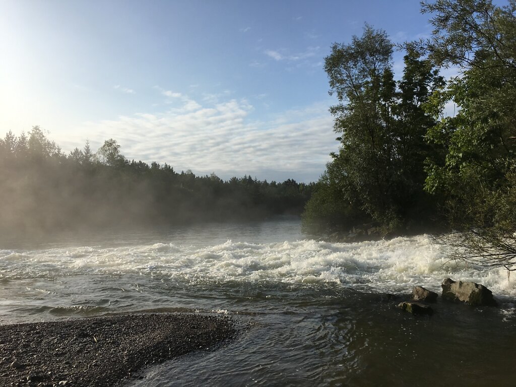 22.08.2017 Die Isar erwacht...