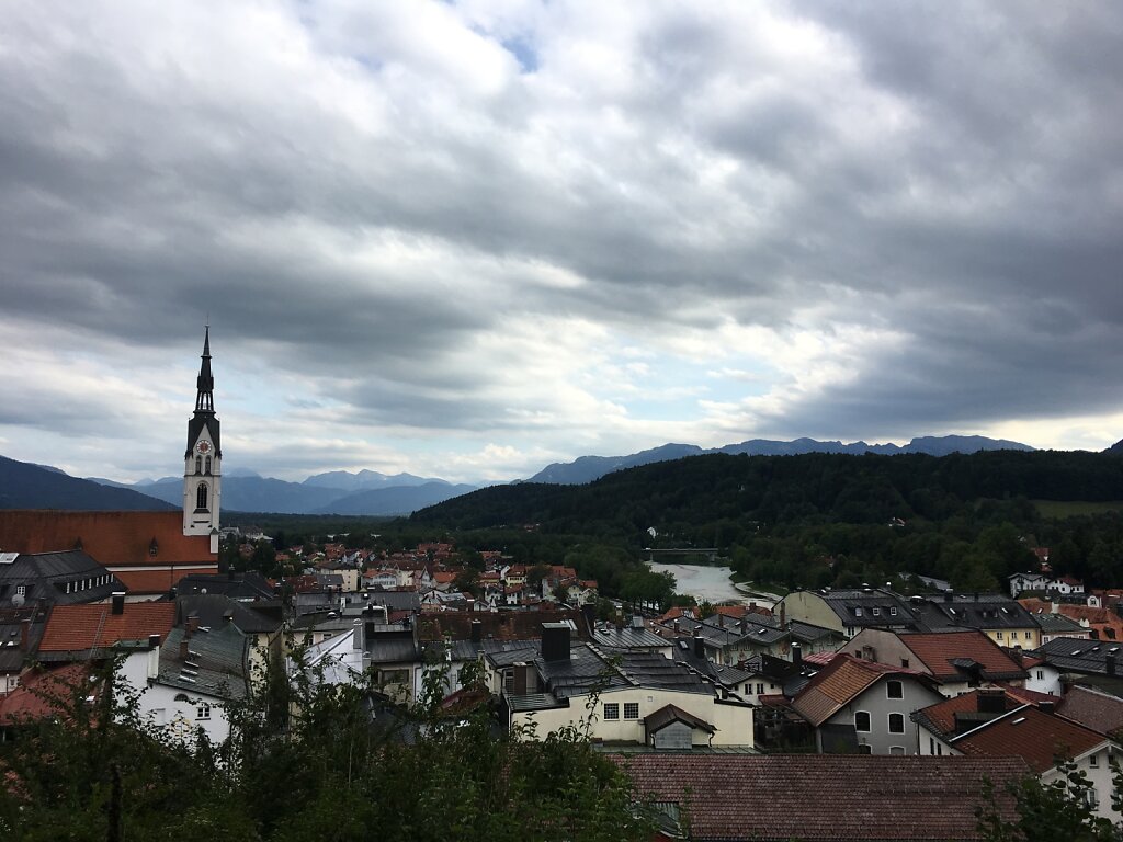 22.08.2017 Blick über Bad Tölz