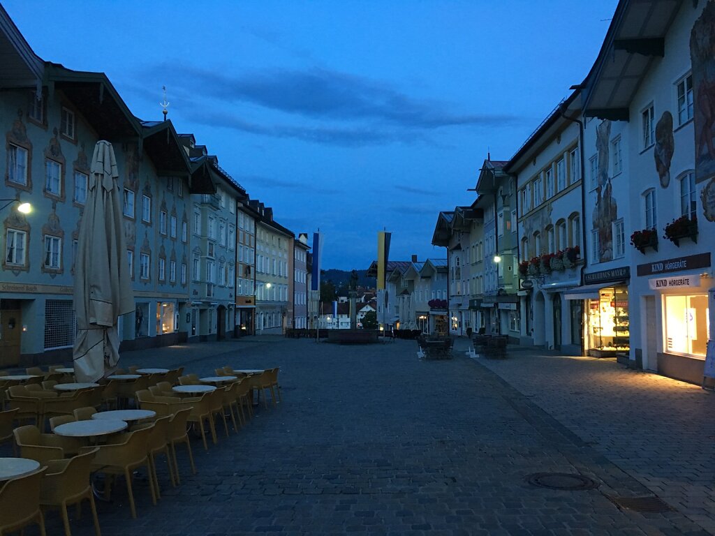 23.08.2017 Bad Tölz am frühen Morgen