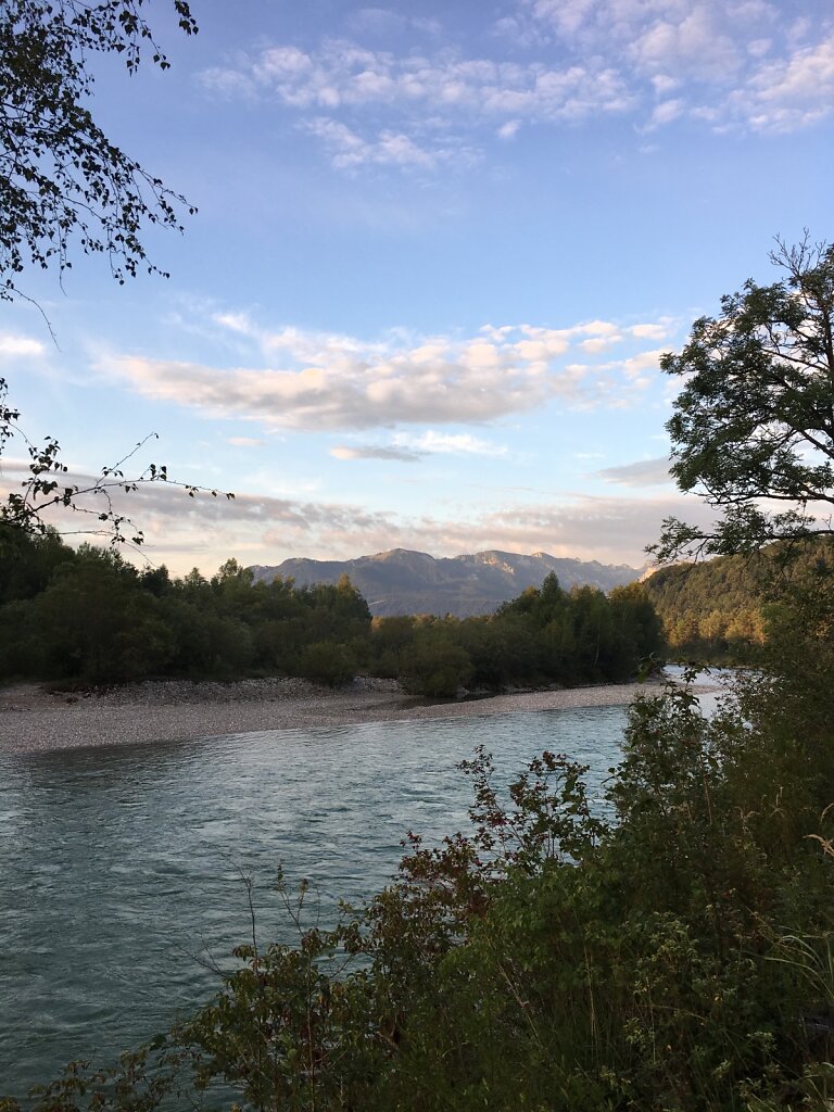 23.08.2017 Die Schönheit der Alpen und der Isar