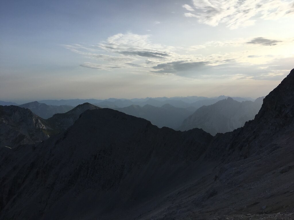 26.08.2017 Die Sonne gesellt sich langsam dazu