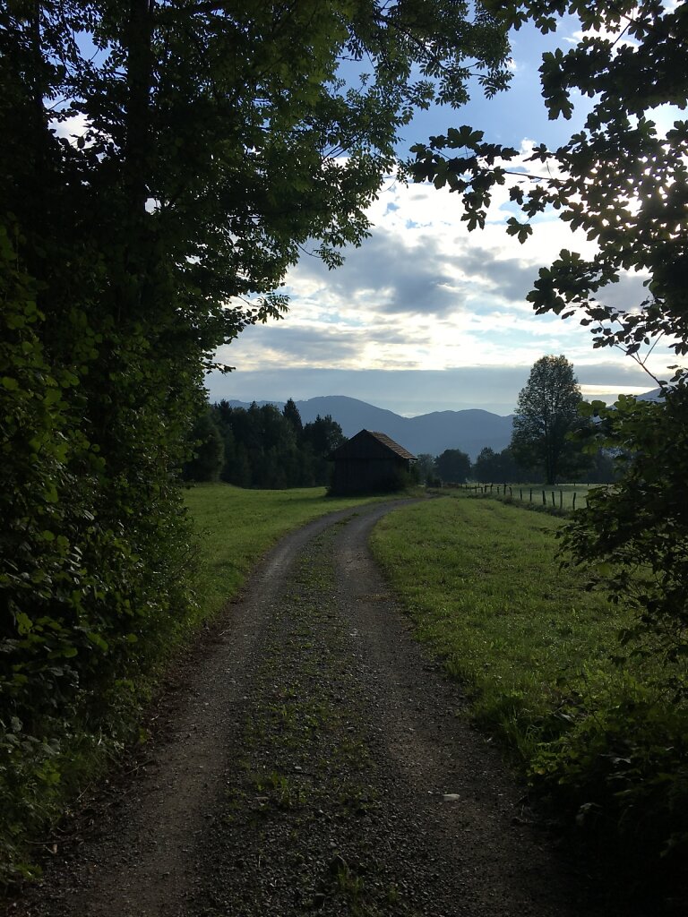 23.08.2017 Die Berge rücken näher...