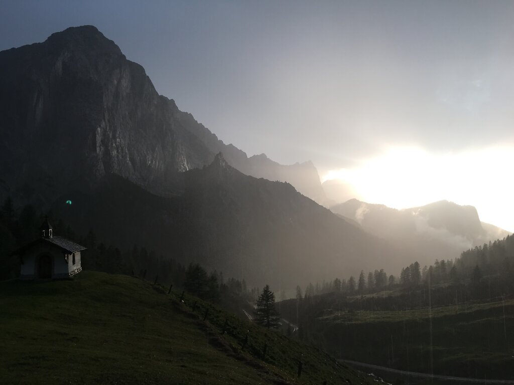 26.08.2017 Gewitterstimmung an der Halleranger Alm...