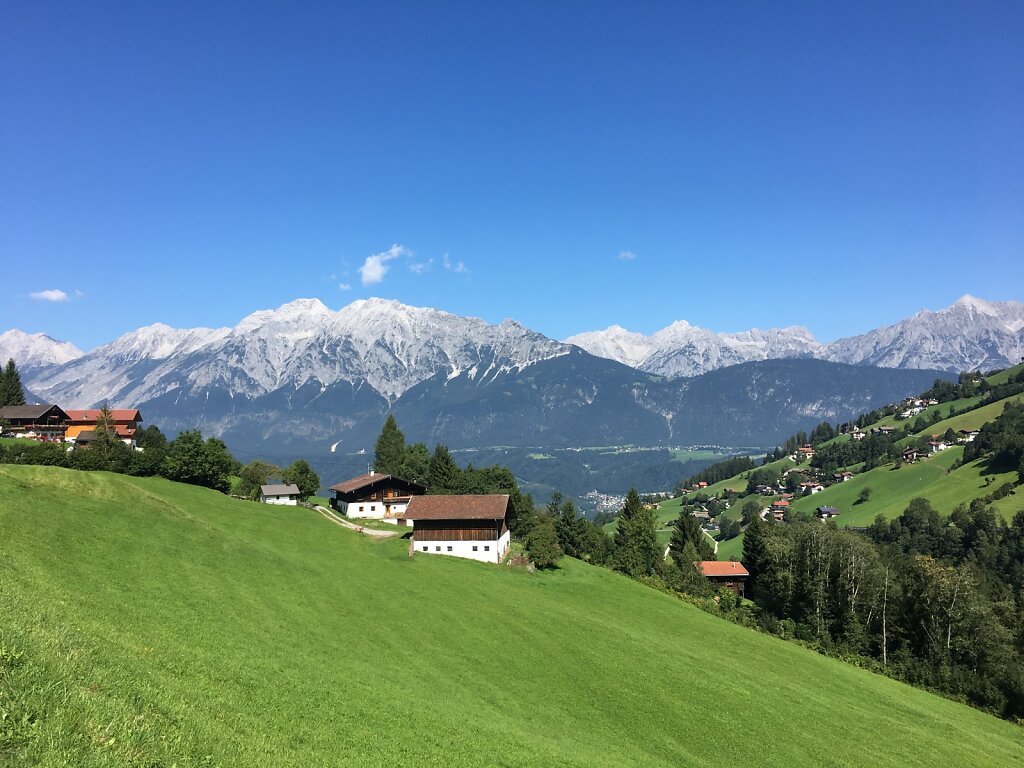 29.08.2017 Blick zurück auf's Karwendel