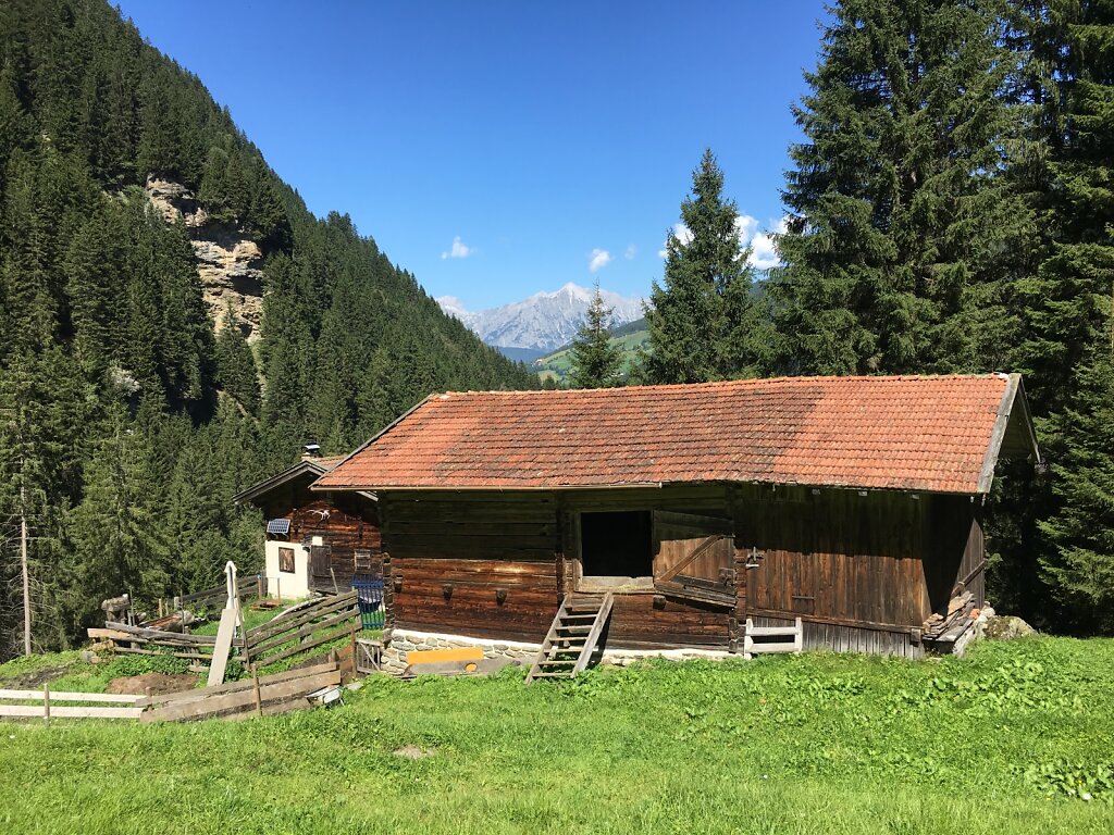 29.08.2017 Die letzte Hütte für 2017...