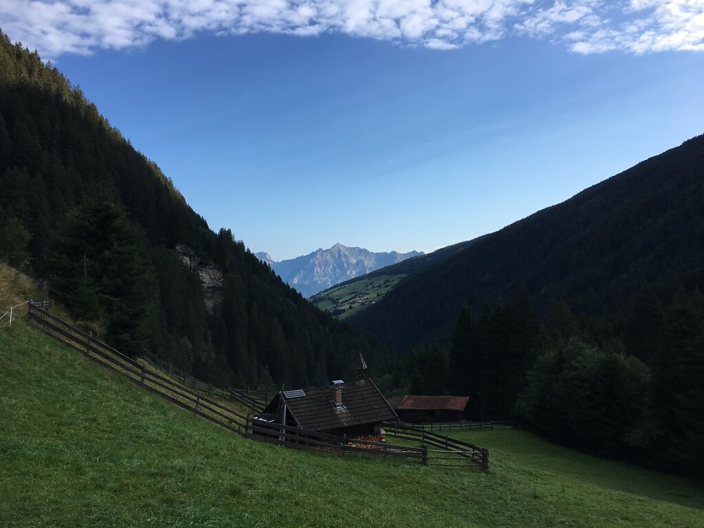 07.08.2018 Das Karwendel verschwindet