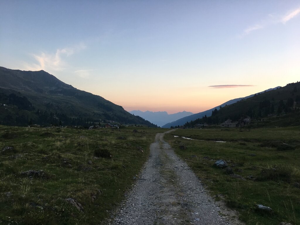 08.08.2018 Die ersten Meter sind geschafft