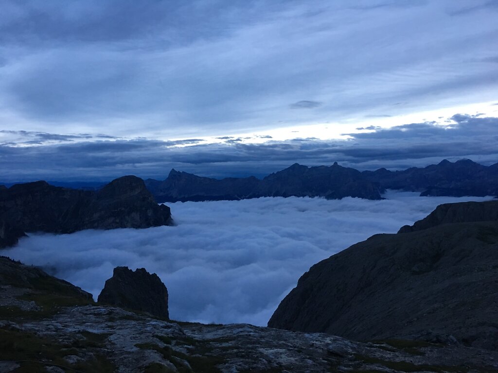 14.08.2018 Wolkenmeer am frühen Morgen