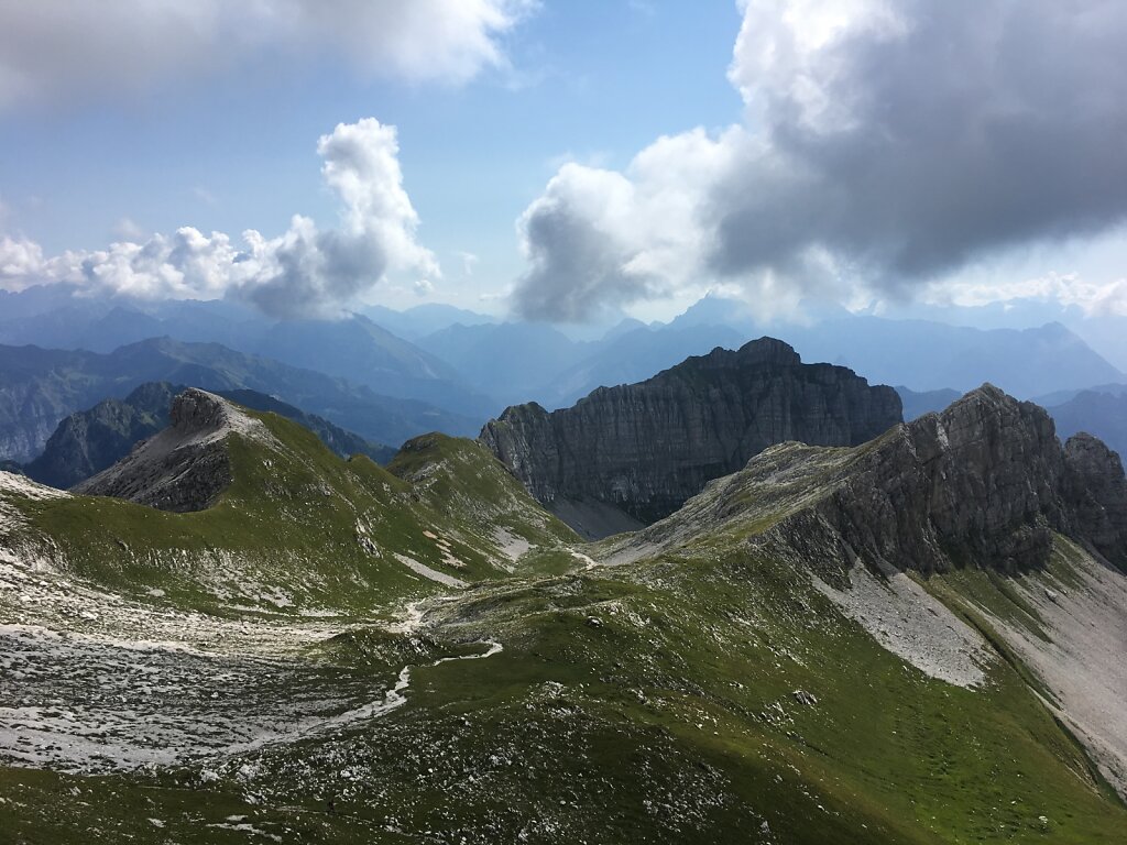 17.08.2018 Ein langer Abstieg steht bevor