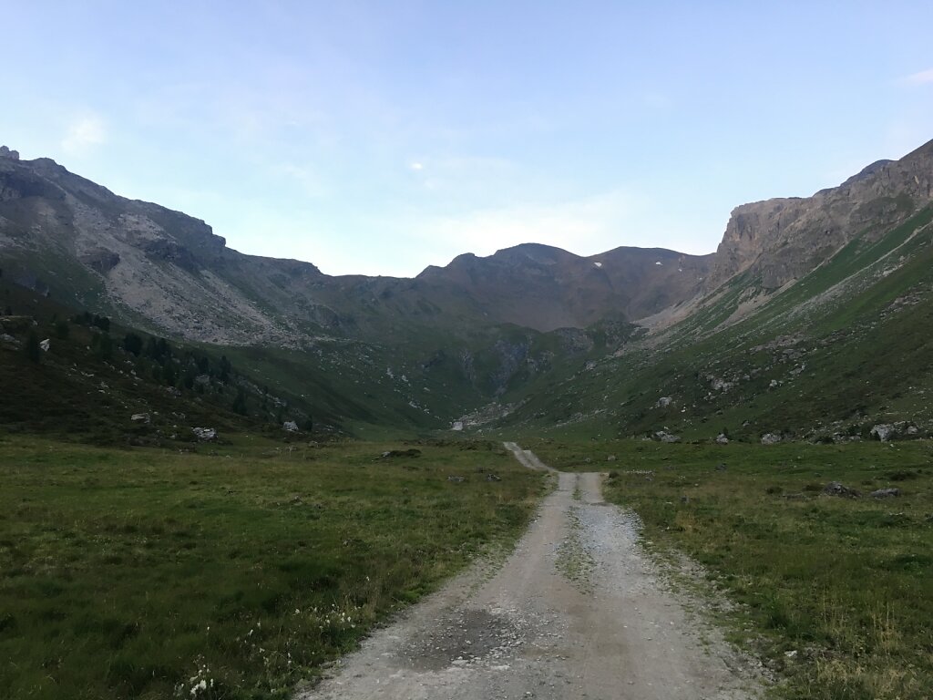 08.08.2018 Blick auf's Geierjoch