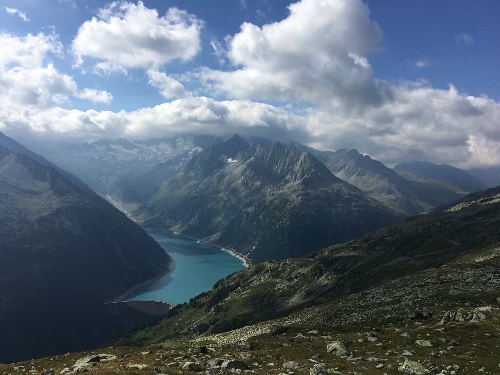 09.08.2018 Der Schlegeisspeicher