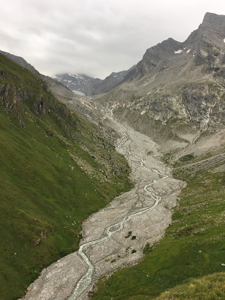 10.08.2018 Blick Richtung Hochfeiler