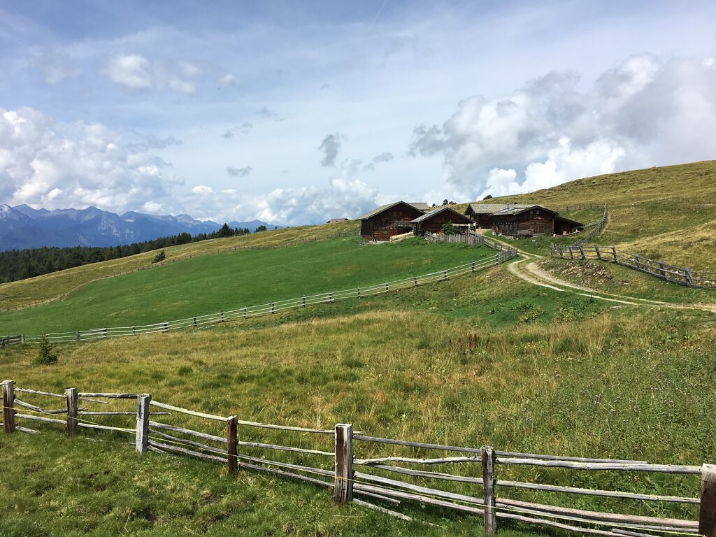 11.08.2018 Blick auf die Lüsener Alm