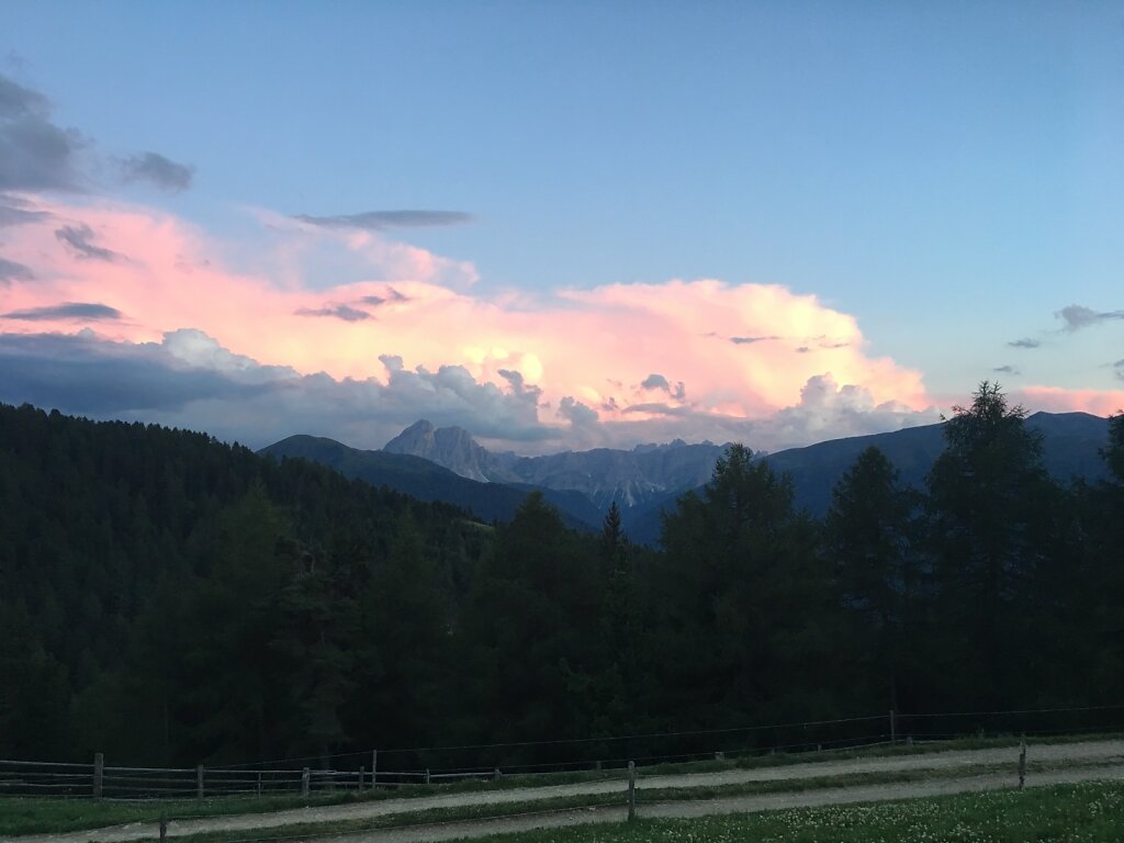 11.08.2018 Die Peitlerkofel im Abendlicht