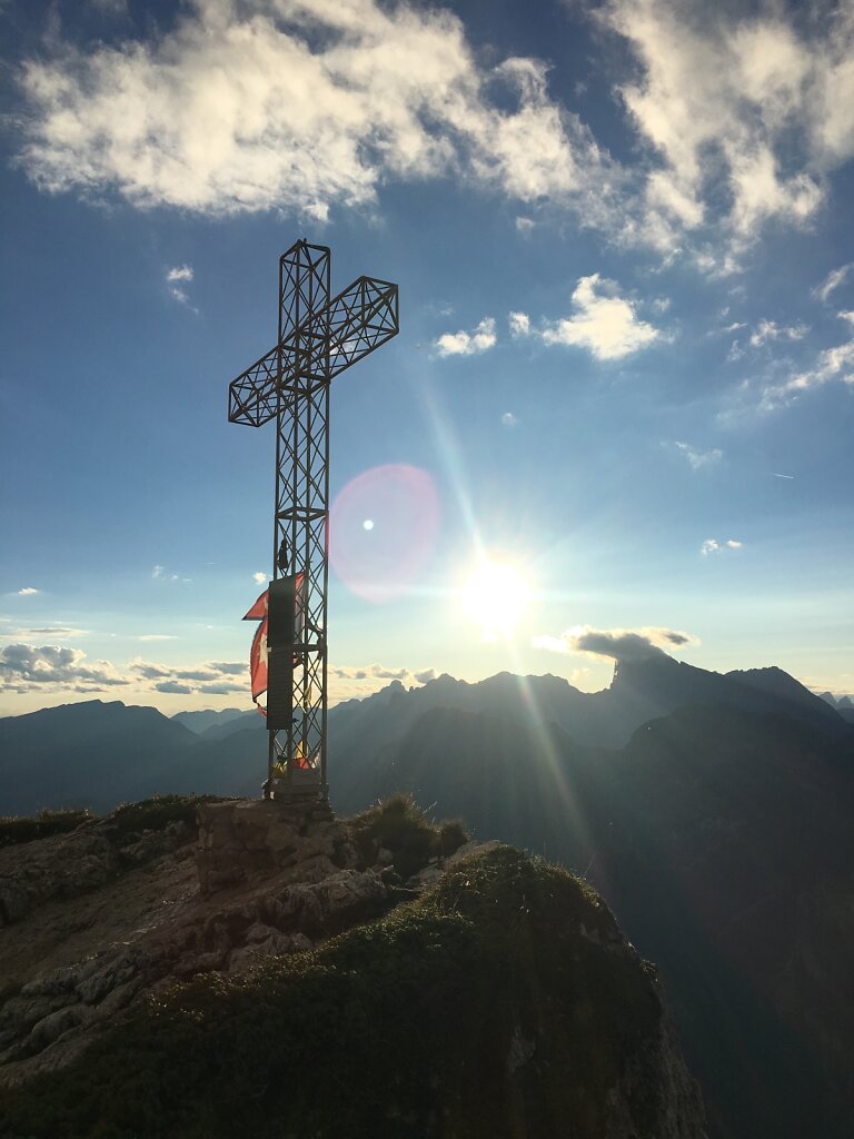 15.08.2018 Sonnenuntergang am Cime di Col Rean