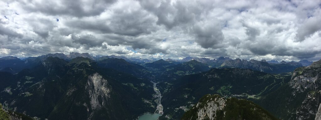 15.08.2018 Panorama vom Cime di Col Rean