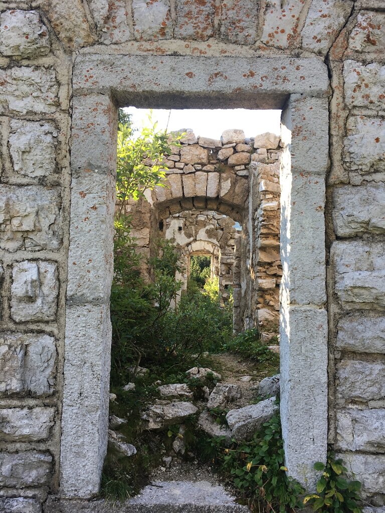 17.08.2018 Ruinen aus dem 1. Weltkrieg