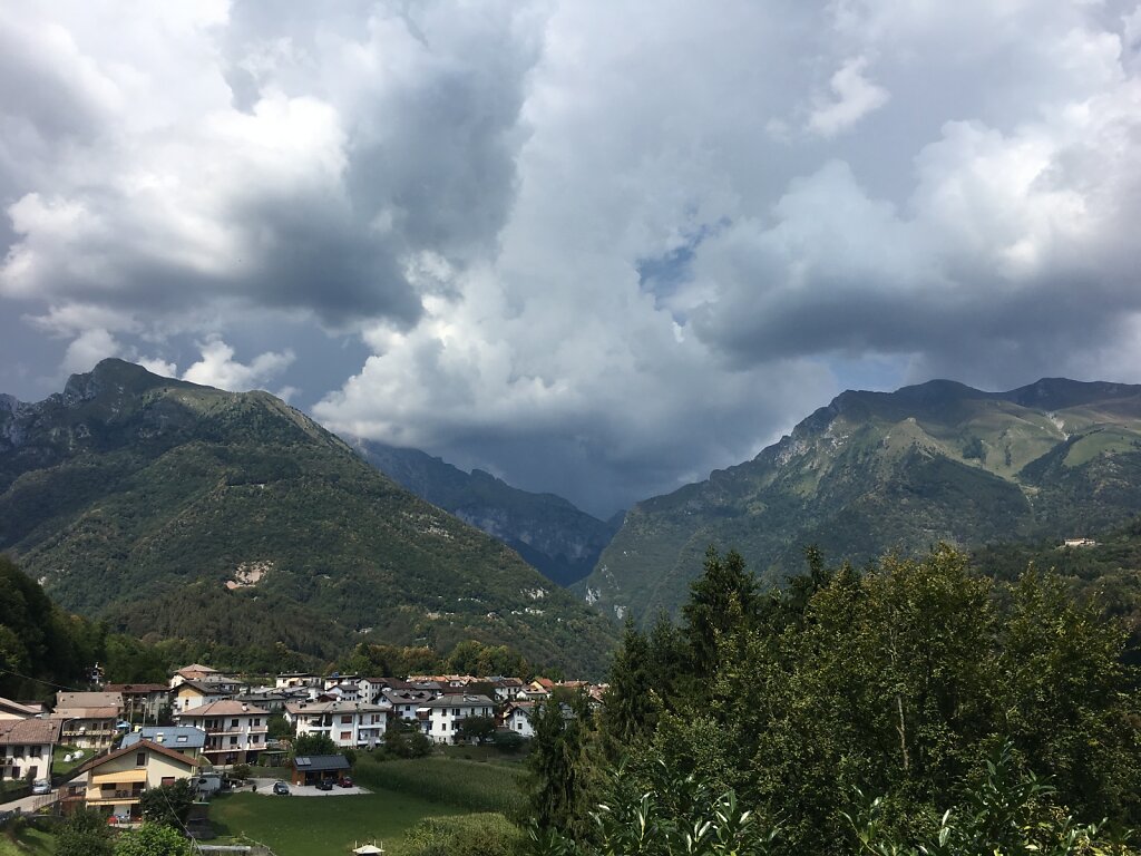 18.08.2018 Dem Gewitter gerade noch entkommen