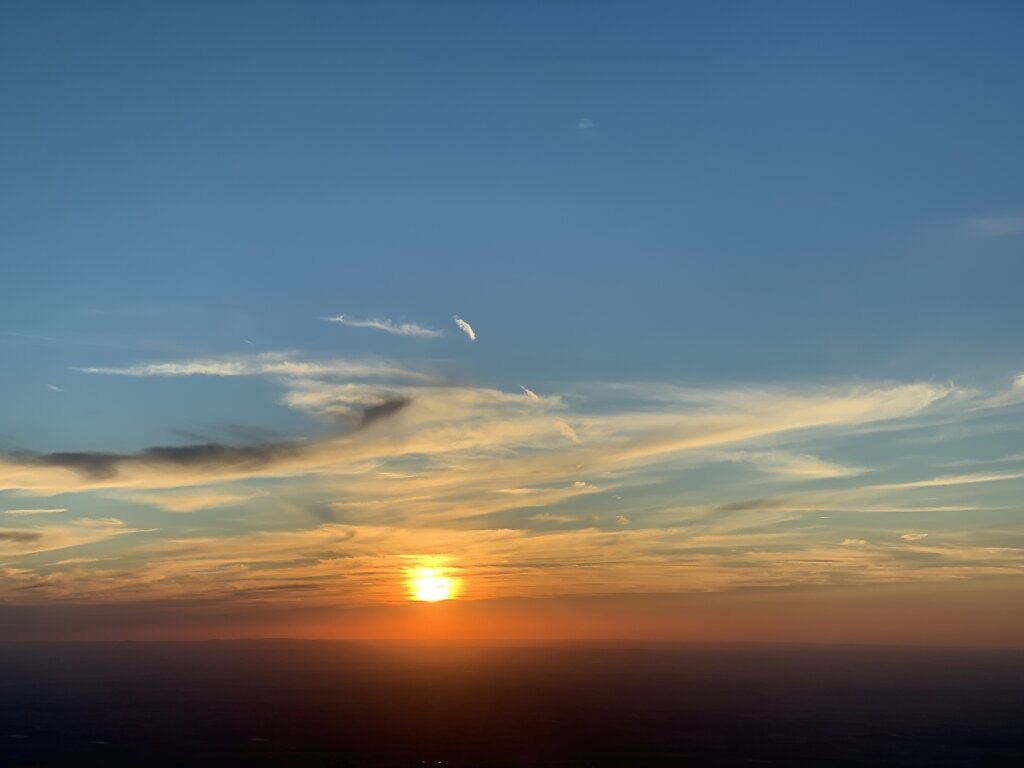 03.07.2019 Leipzig - München | Der Himmel glüht