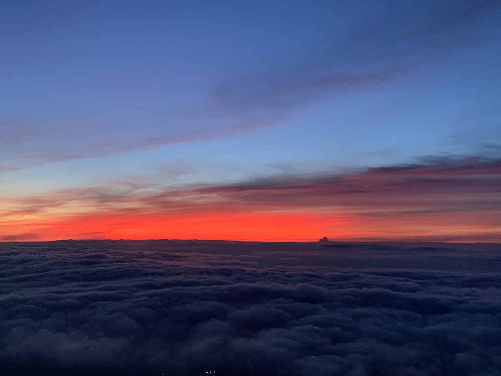 25.10.2019 München - Westerland | Der Himmel glüht