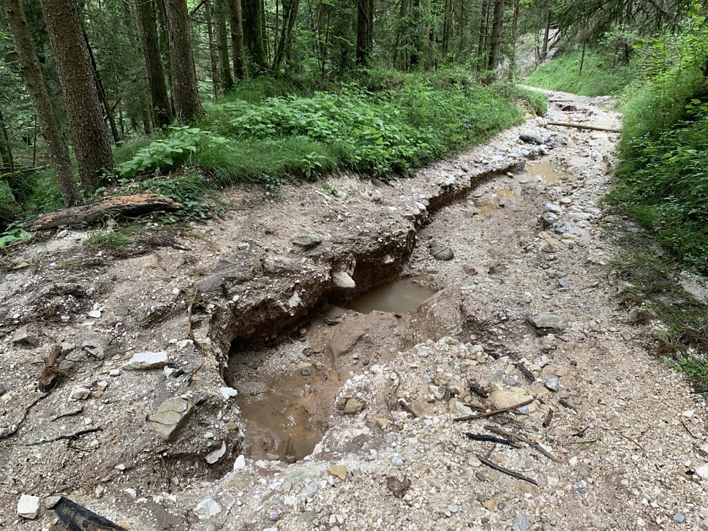 04.08.2021 Extrem ausgespült