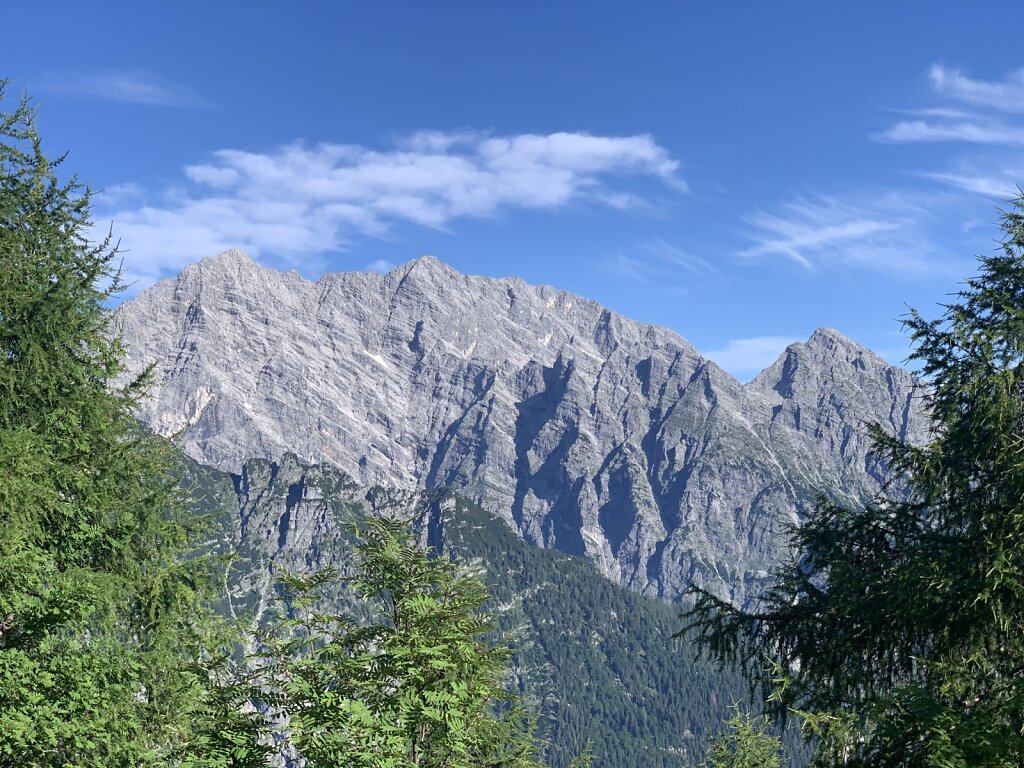 07.08.2021 Der Watzmann mit seiner Familie