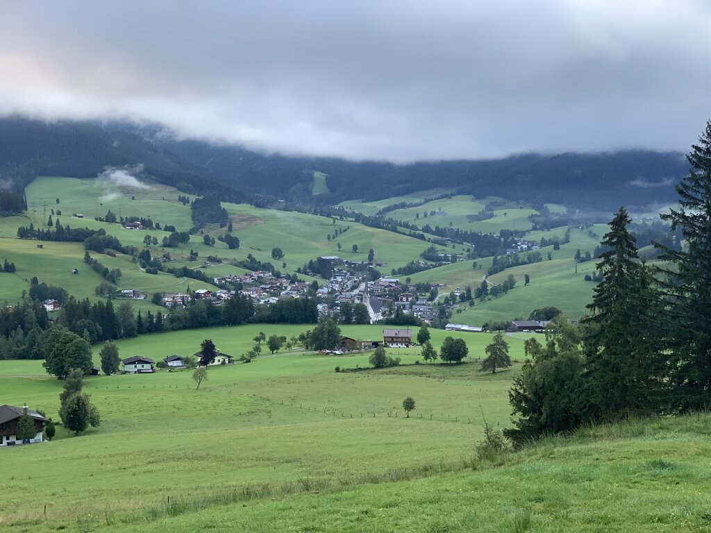 09.08.2021 Maria Alm wird kleiner