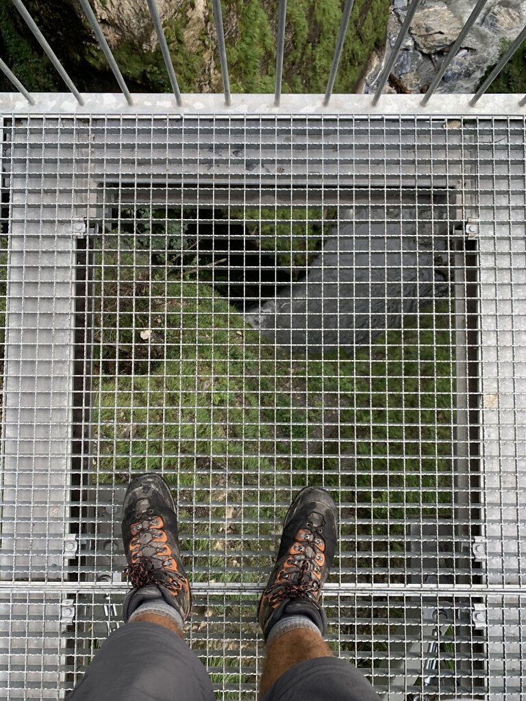 10.08.2021 Hoch über der Klamm