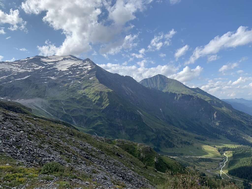 11.08.2021 Der Blick von der Hütte