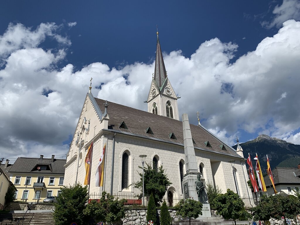 18.08.2021 Die Pfarrkirche von Hermagor