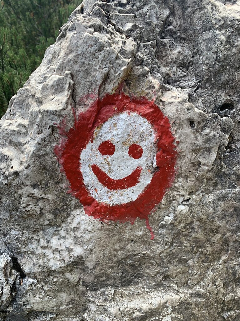 22.08.2021 Wegkünstler waren am Werk