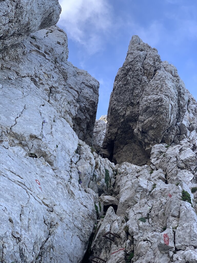 24.08.2021 Auf dem Klettersteig