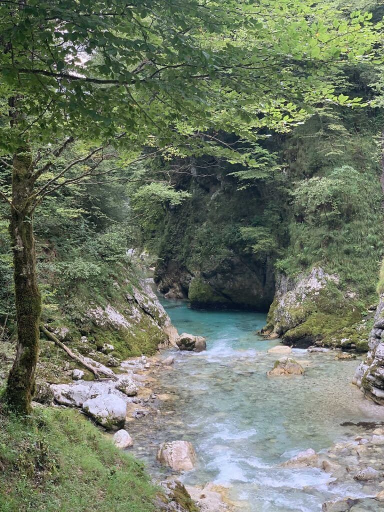 26.08.2021 Die Tolmin Klamm