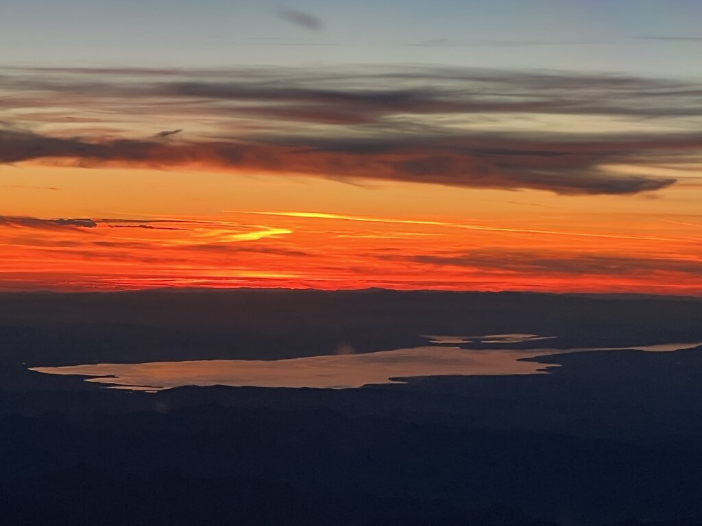 12.09.2022 Mailand - München | Bodensee im Abendrot