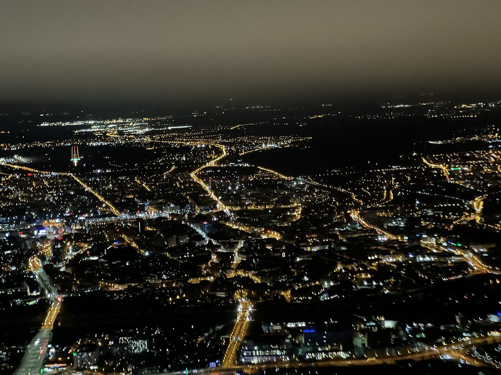 13.01.2023 München - Posen | Approaching Poznan @night