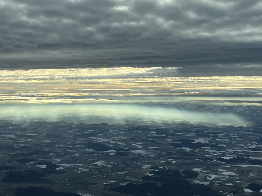 30.01.2023 Billund - München | Morgendunst