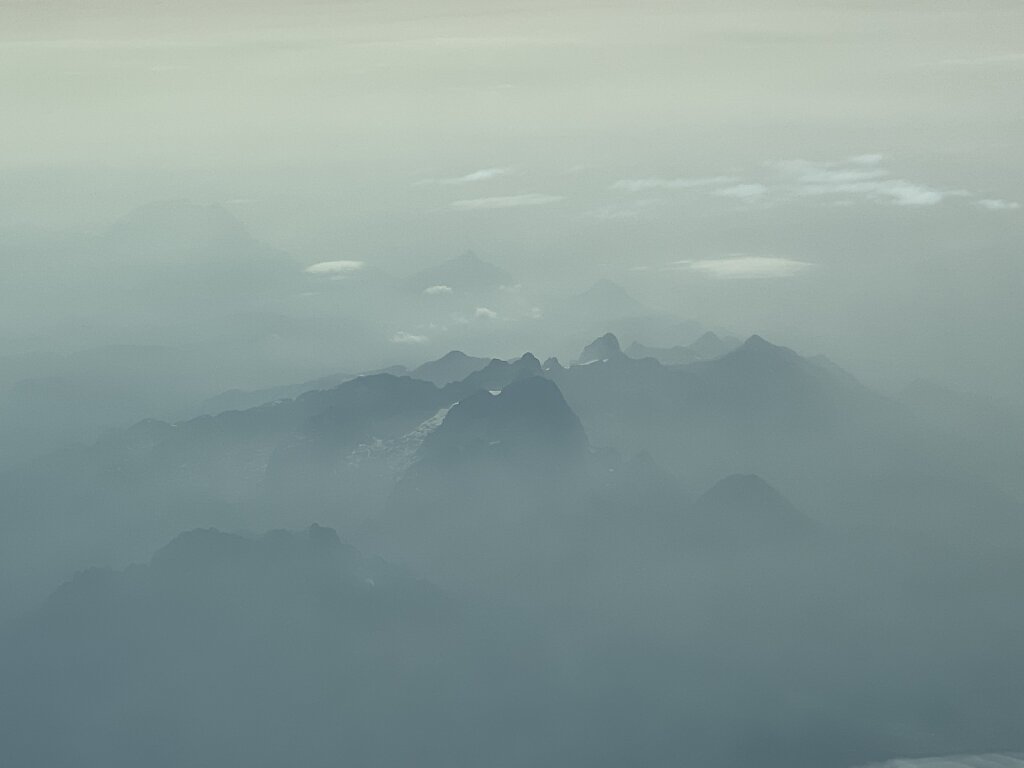 30.06.2023 München - Graz | Berge im Morgendunst