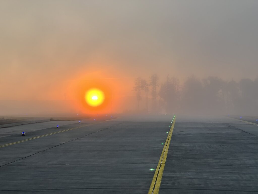 23.10.2023 Wroclaw - Frankfurt | Morgenglühen